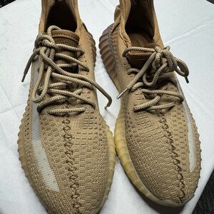 adidas Men's Tan Knit Sneakers